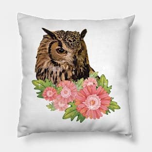 Royal Owl Pillow