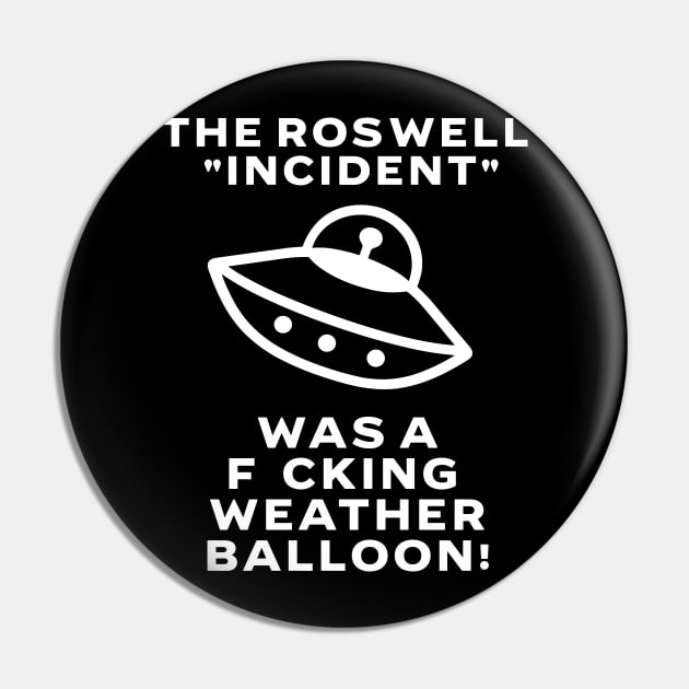 Roswell UFO Pin by NordicBadger