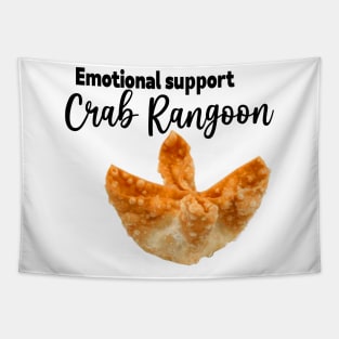 Crab Rangoon| Meme stickers, adult Shirt, stickers, self care stickers Tapestry