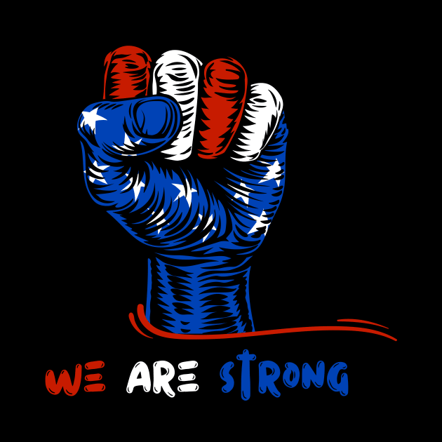 We Are Strong American Colours by NICHE&NICHE