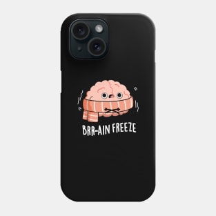 Brain Freeze Cute Biology Anatomy Pun Phone Case