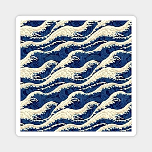 Japanese Great waves Magnet