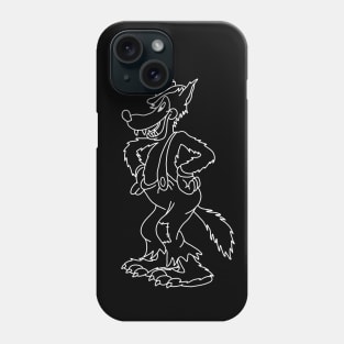 Vintage Big Bad Wolf Phone Case