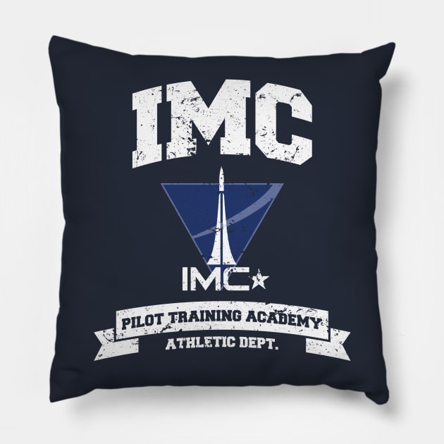 IMC Pilot Academy Pillow by d4n13ldesigns