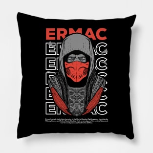 Red Ninja Streetwear Style 2 Pillow