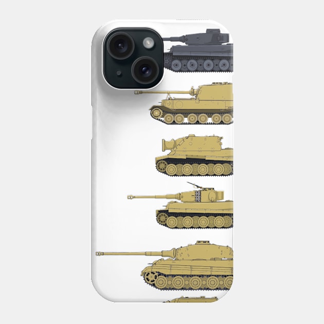 Tiger Wall Art Phone Case by Panzerpicture