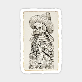 Calavera of Francisco Madero Magnet