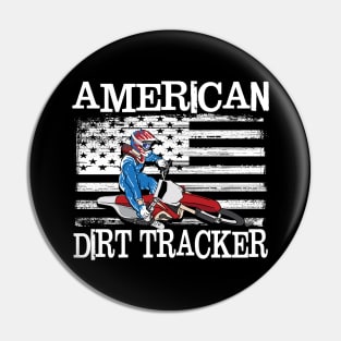 American Dirt Tracker Pin