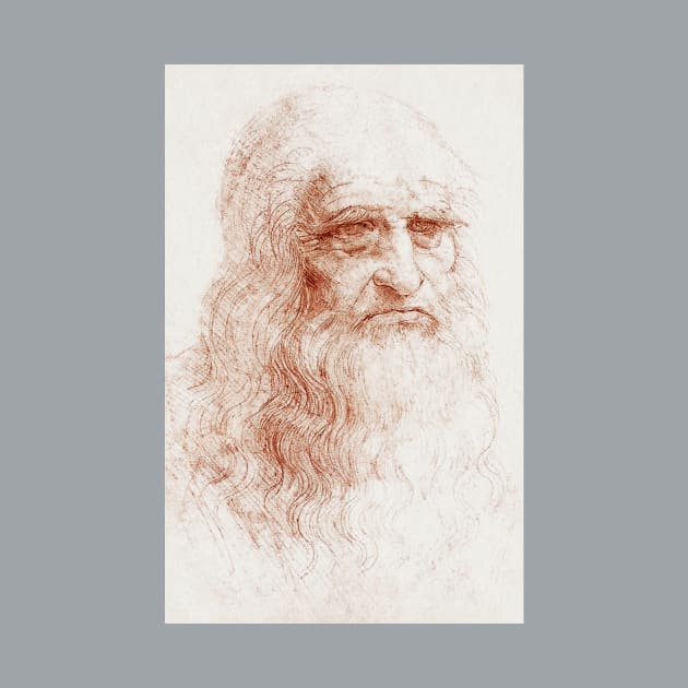 Portrait of Da Vinci by Drmb