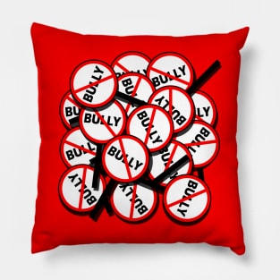 No Bully sign Pillow