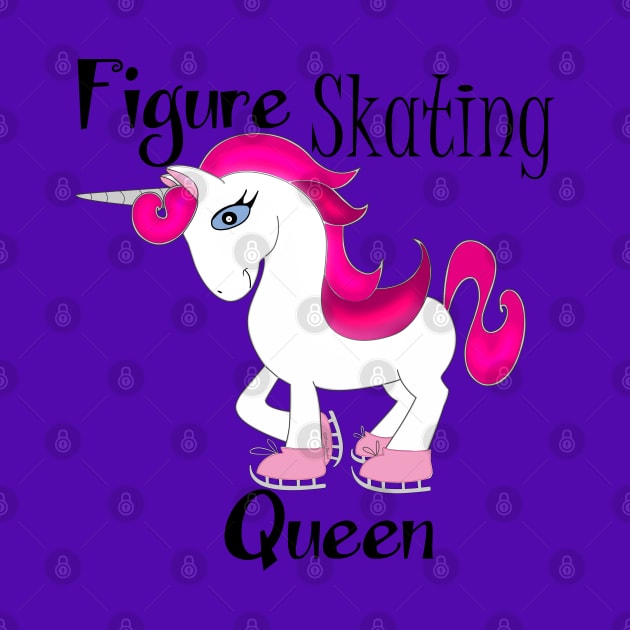 Figure Skating Queen by DitzyDonutsDesigns