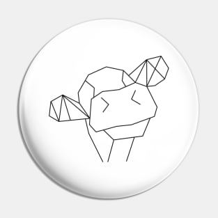 Geometric cow Pin