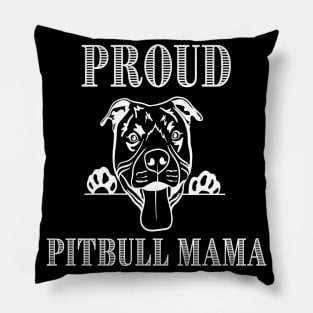 Pitbull Mama Love Pitbull Pillow