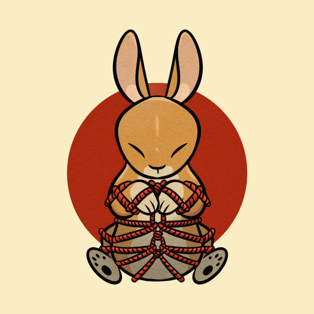 Rope Bunny Shibari Tapestry Teepublic