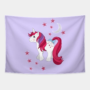 My Little Pony 1980s Unicorn Moondancer Tapestry