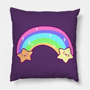 Star Rainbow Arch Pillow