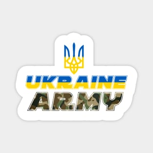 Ukraine Army Design Magnet