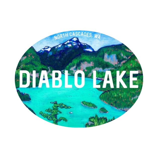 Diablo Lake Souvenir by alepekaarts