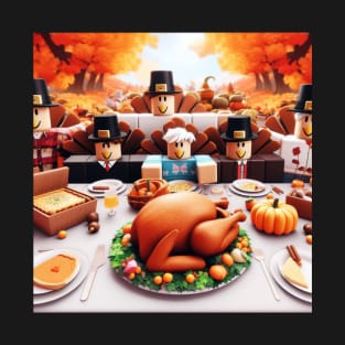 Roblox thanksgiving day T-Shirt