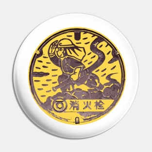 Monkey Firefighter - Tenryu Shizuoka Pin