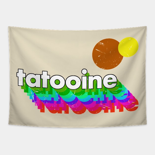 Tatooine 77 Tapestry by PopCultureShirts