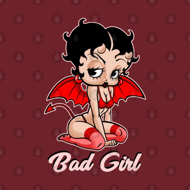 BETTY BOOP - Bad girl by KERZILLA