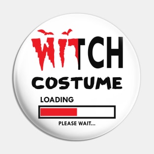 Witch costume loading please wait Pin