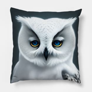 White owl design Pillow