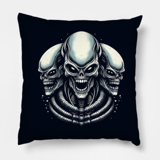 Aliens art Pillow