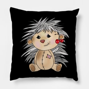 Igel mit Kirschen Pillow