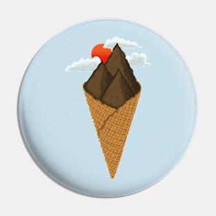 Ice Cream Mountain Pin