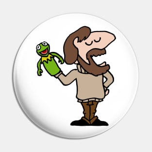 Jim and his frog Pin