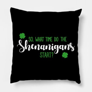 The Shenanigans Pillow