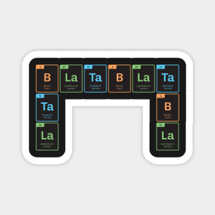 La Tabla - The periodic Table Magnet