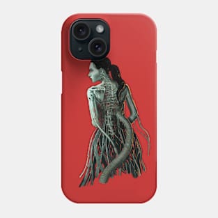 cyber necro punk Phone Case