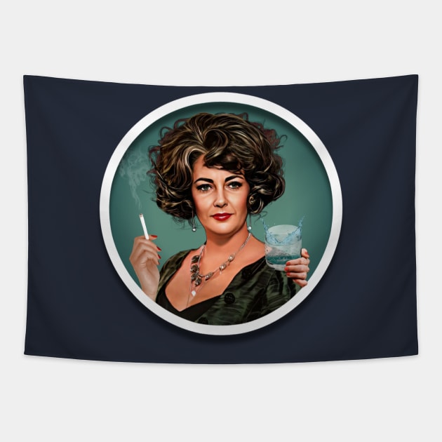 Who's Afraid of Virginia Woolf? Tapestry by Zbornak Designs