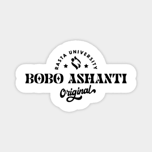 Rasta University Bobo Ashanti Original Reggae Magnet