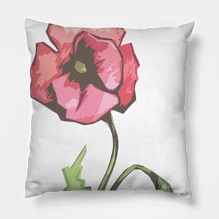 Callistri- Poppy Cutout Pillow
