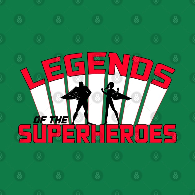 Legends of the Superheroes Logo by The Hammer Strikes