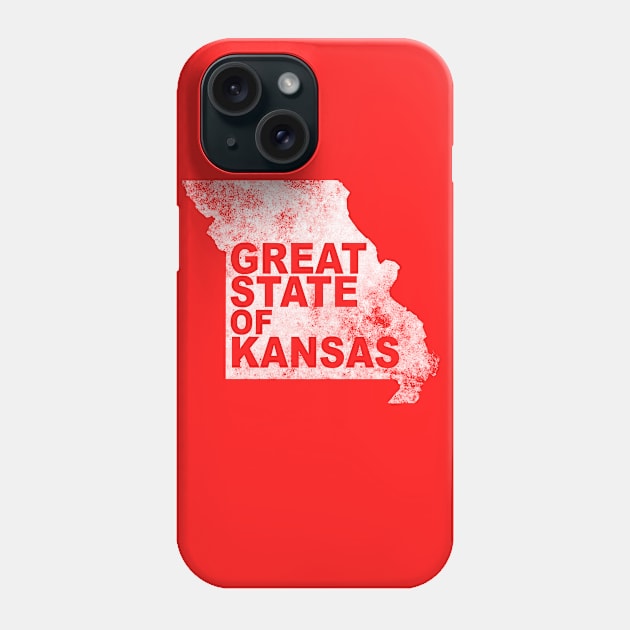 Great State of Kansas Phone Case by sirtoddington