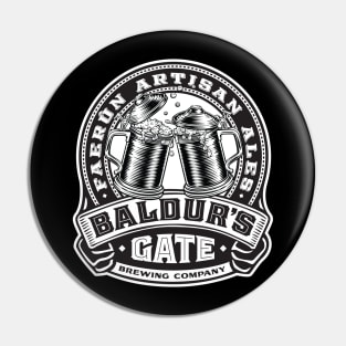 Baldur's Gate Brewing Company Pin