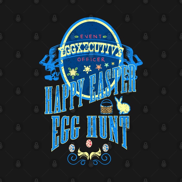 Happy Easter Egg Hunt Vintage EGGXECUTIVE RC08 by HCreatives