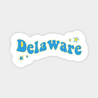 Delaware - Groovy Magnet