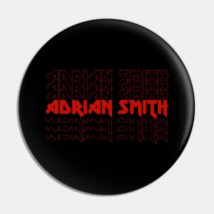 IRON TEXT || ADRIAN SMITH Pin