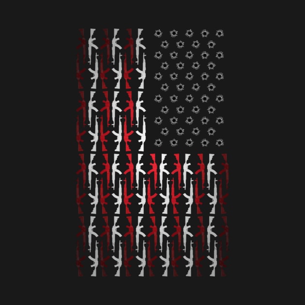 gun flag by crazyshop