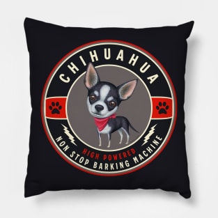 High Powered Chihuahua Pillow