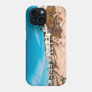 Modernist Apartments Overlooking Sand Dunes Phone Case