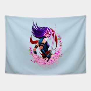 Psylocke Tapestry