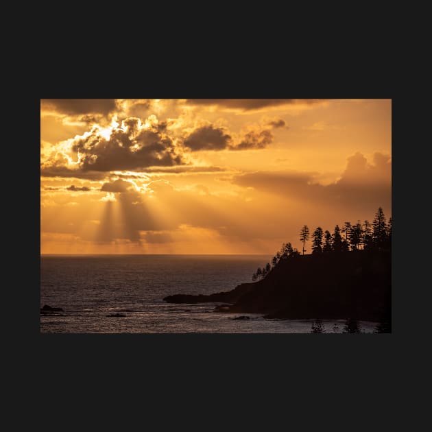 Norfolk Island Sunset by AndrewGoodall