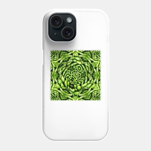 Vegetarian Kaleidoscope, Fruit Fantasy Patterns. 8 Cucumbers Phone Case